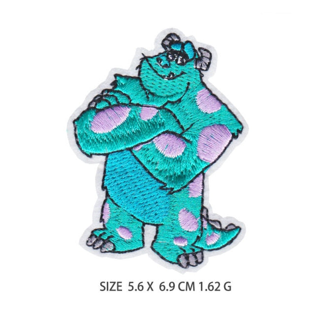 Monsters, Inc. 'Sulley' Embroidered Patch