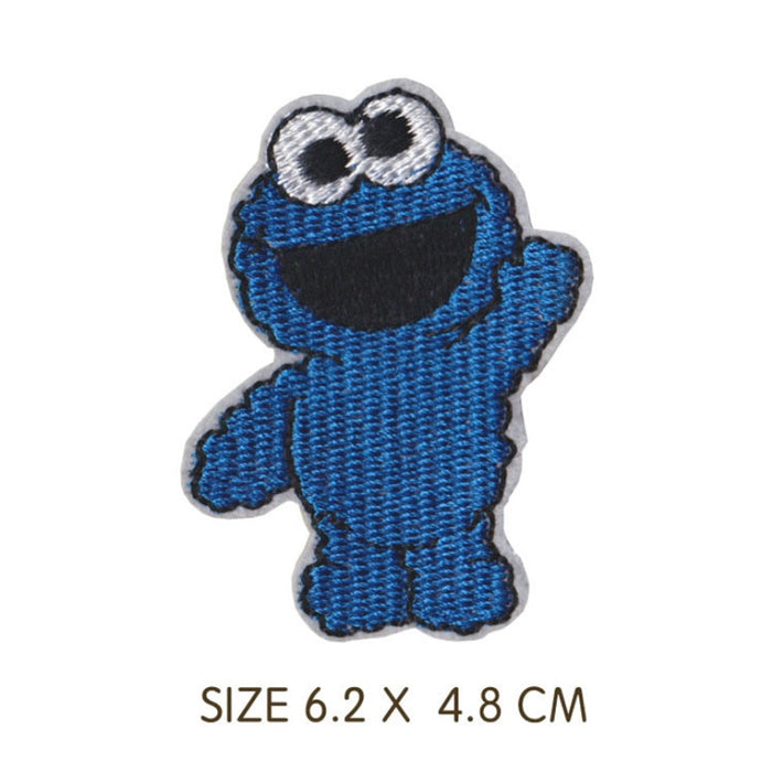 Sesame Street 'Cookie Monster' Embroidered Patch