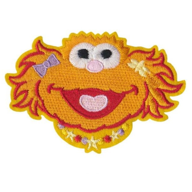 Sesame Street 'Zoe | Head' Embroidered Patch