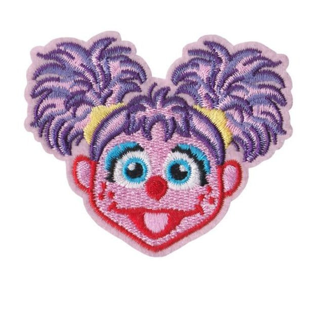Sesame Street 'Abby Cadabby Head' Embroidered Patch