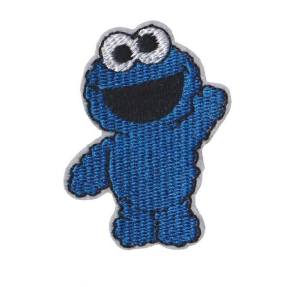 Sesame Street 'Cookie Monster' Embroidered Patch