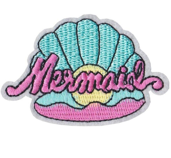 The Little Mermaid 'Mermaid' Embroidered Patch