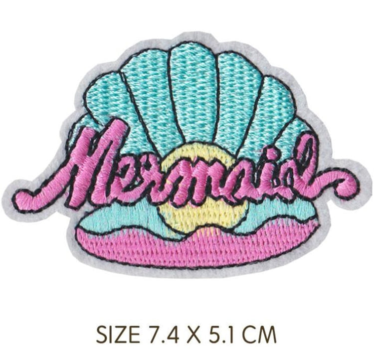 The Little Mermaid 'Mermaid' Embroidered Patch