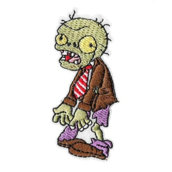 Plants vs. Zombies 'Regular Zombie' Embroidered Patch