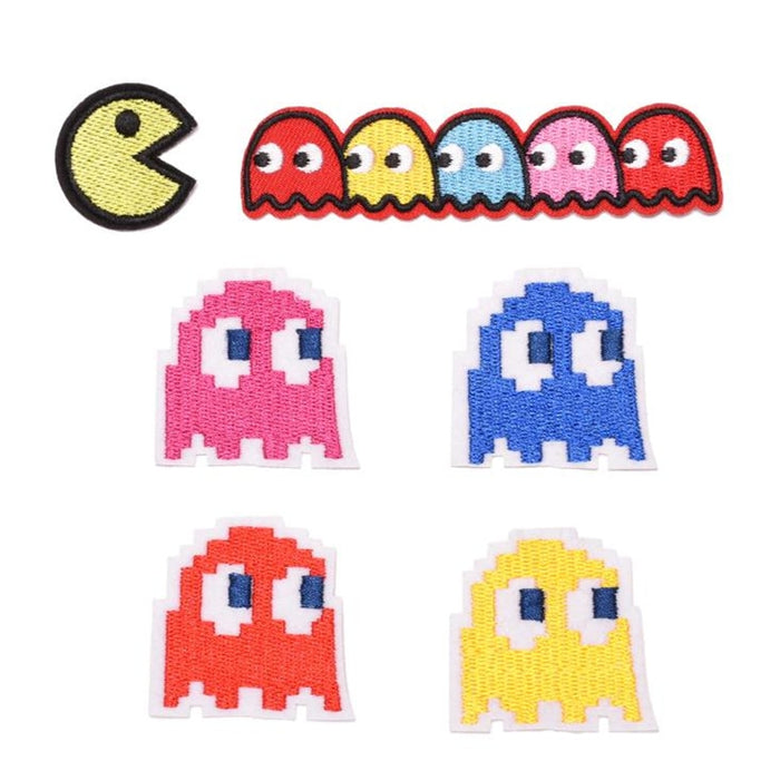 Pac-Man 'Clyde' Embroidered Patch — Little Patch Co