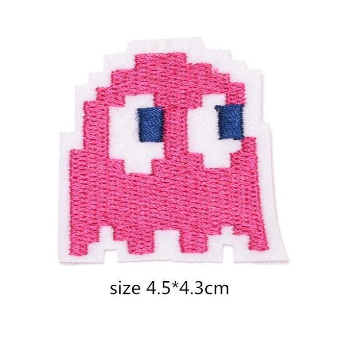 Pac-Man 'Pinky' Embroidered Patch