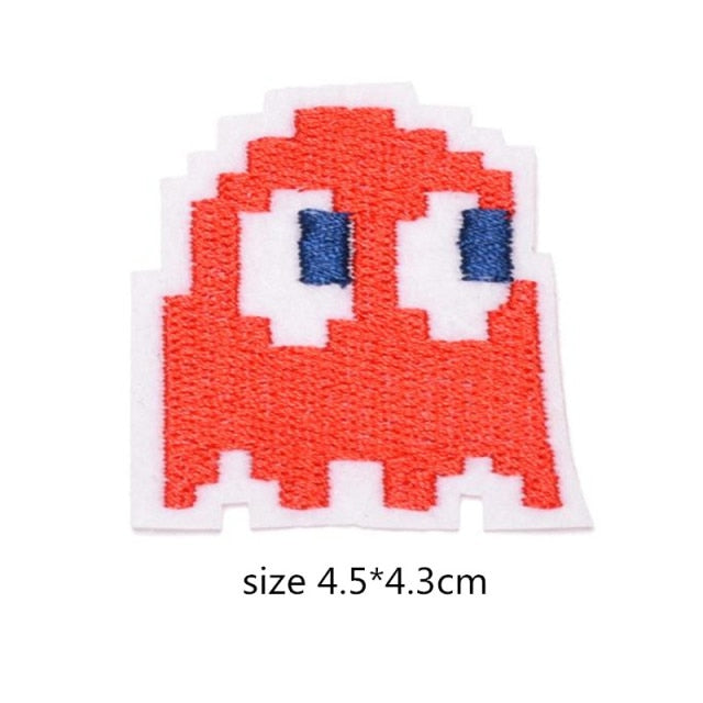 Pac-Man 'Blinky' Embroidered Patch