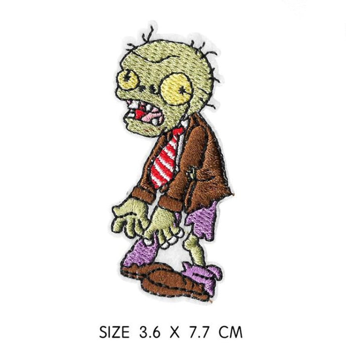 Plants vs. Zombies 'Regular Zombie' Embroidered Patch