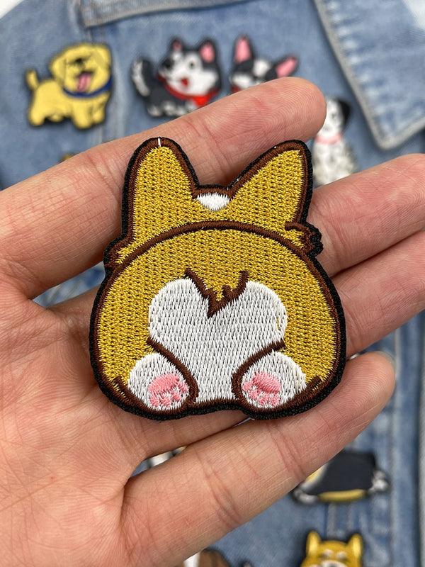 Dog 'Corgi | Hind 1.0' Embroidered Patch