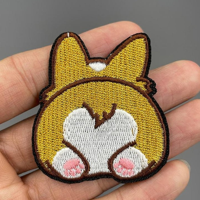 Dog 'Corgi | Hind 1.0' Embroidered Patch