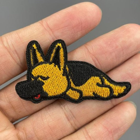 Dog 'Cute German Shepherd' Embroidered Patch