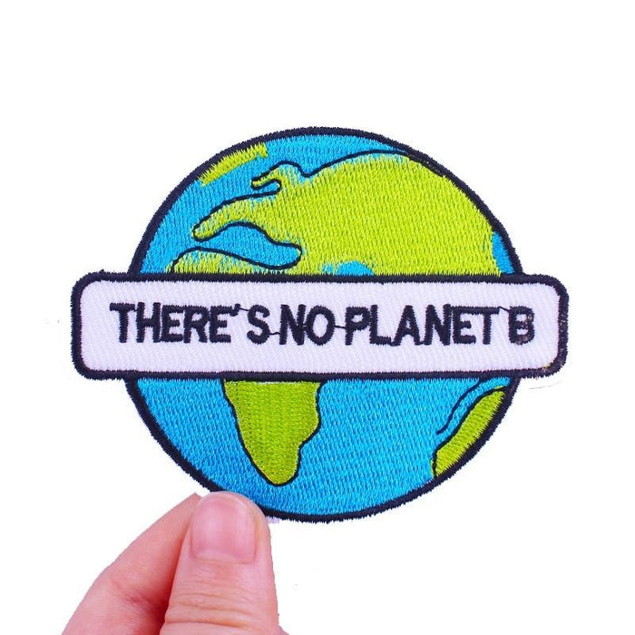 Save Earth 'There's No Planet B' Embroidered Patch