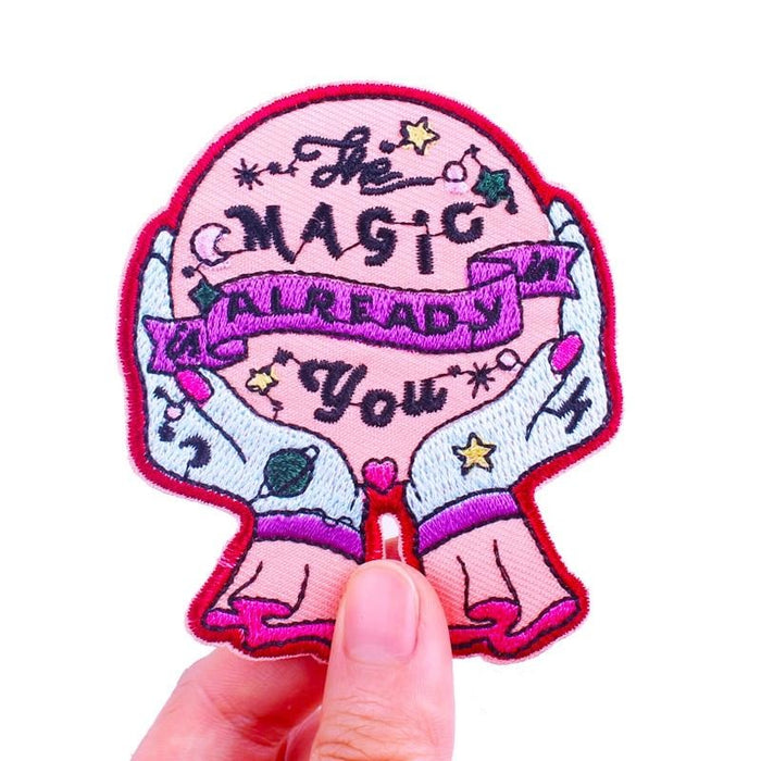 Crystal Ball 'The Magic is Already in You' Embroidered Patch