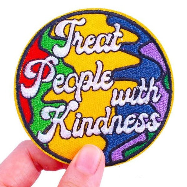 Harry Styles 'Colored | Treat People With Kindness' Embroidered Patch