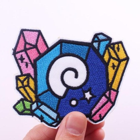 Cute Crystal Element Embroidered Patch