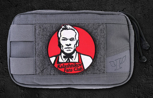 Satirical KFC 'Kalashnikov Fans Club' Embroidered Velcro Patch