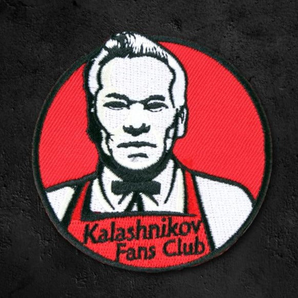 Satirical KFC 'Kalashnikov Fans Club' Embroidered Velcro Patch