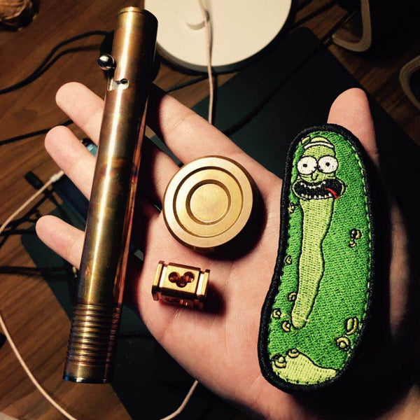 Rick and Morty 'Pickle Rick' Embroidered Velcro Patch