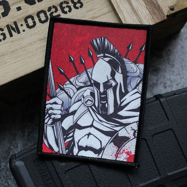 Spartan '300' Embroidered Velcro Patch