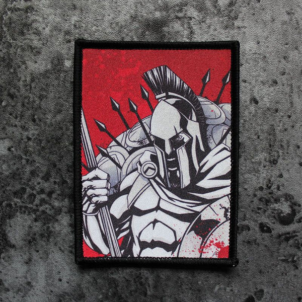 Spartan '300' Embroidered Velcro Patch