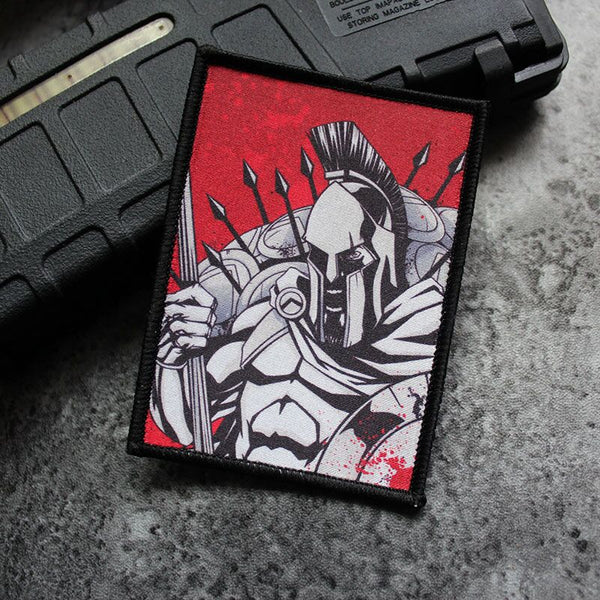 Spartan '300' Embroidered Velcro Patch