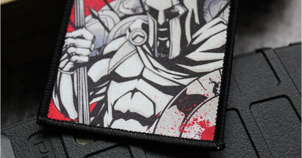 Spartan '300' Embroidered Velcro Patch