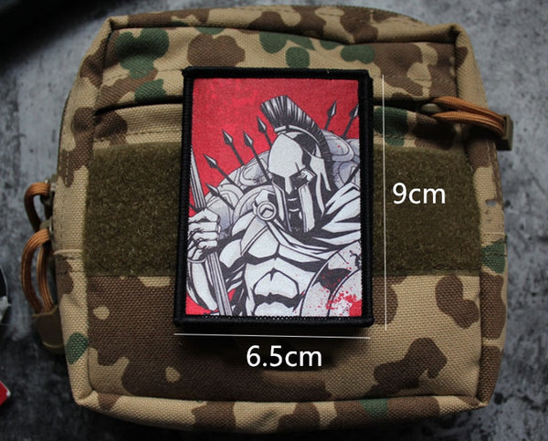 Spartan '300' Embroidered Velcro Patch