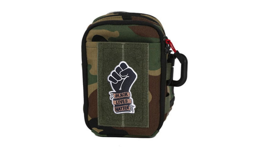 Black Lives Matter Embroidered Velcro Patch