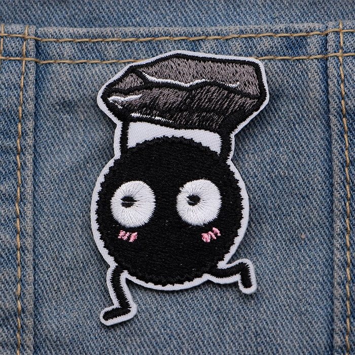 Spirited Away 'Soot Sprite' Embroidered Patch