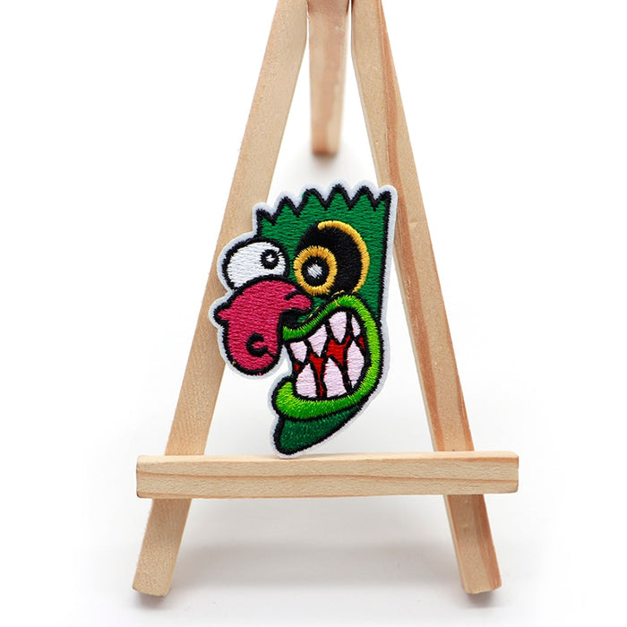 Courage the Cowardly Dog 'Ooga Booga Mask' Embroidered Patch
