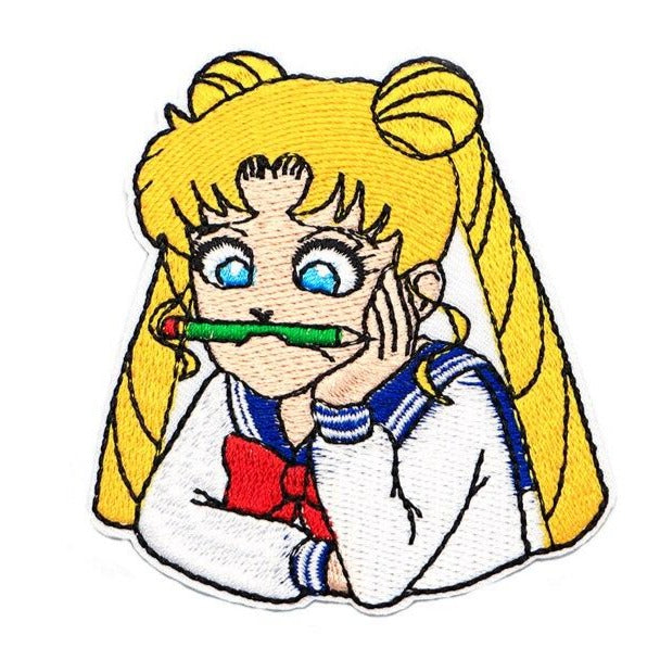 Sailor Moon 'Thinking' Embroidered Patch