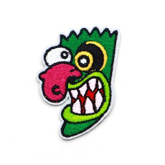 Courage the Cowardly Dog 'Ooga Booga Mask' Embroidered Patch