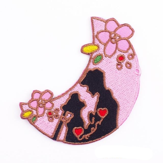 Sailor Moon 'Moon Lovers | Sailor Moon and Tuxedo Mask' Embroidered Patch