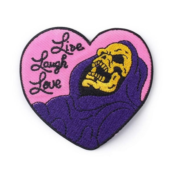 Masters of the Universe 'Skeletor | Live Laugh Love' Embroidered Patch