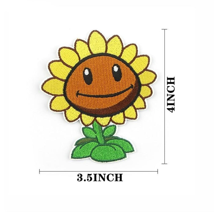 Plants vs. Zombies 'Sun Flower' Embroidered Patch