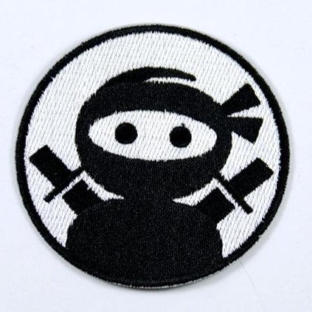 Black Shippuden Embroidered Patch