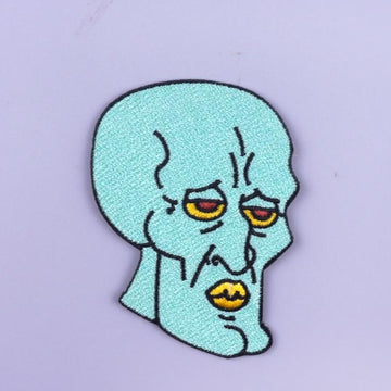SpongeBob SquarePants 'Handsome Squidward' Embroidered Patch