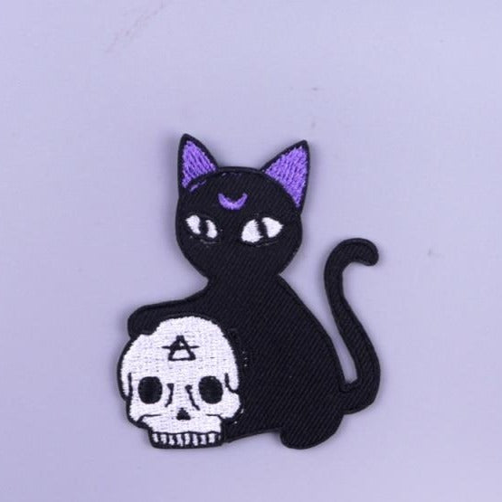 Sailor Moon 'Luna | Skull' Embroidered Patch