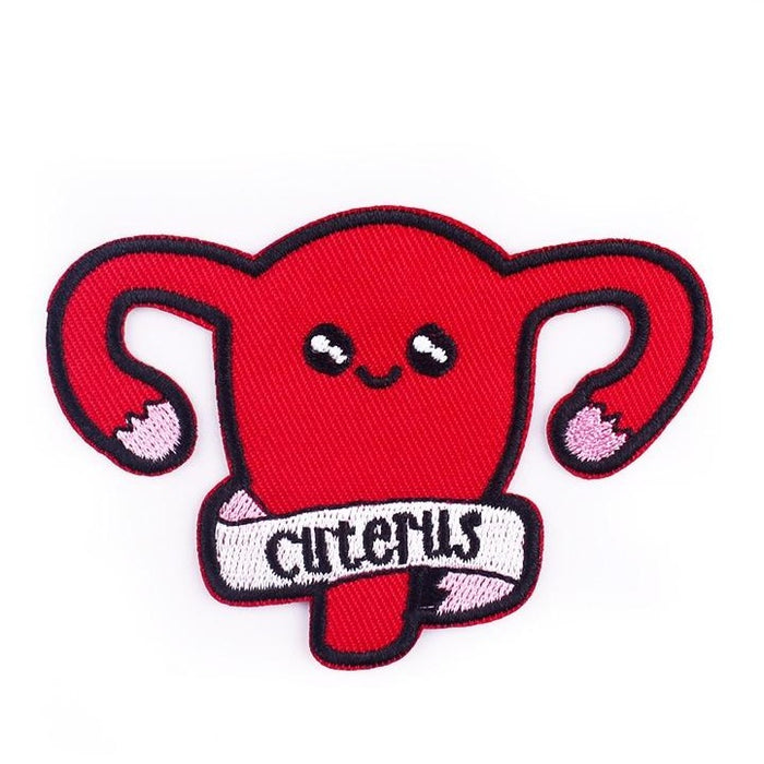 Medical 'Cuterus' Embroidered Patch
