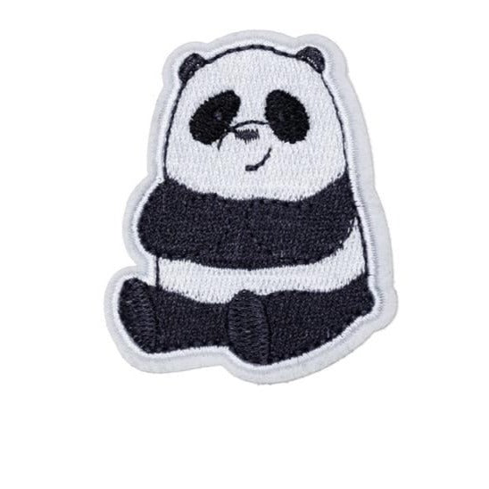 We Bare Bears 'Panda | Sitting' Embroidered Patch