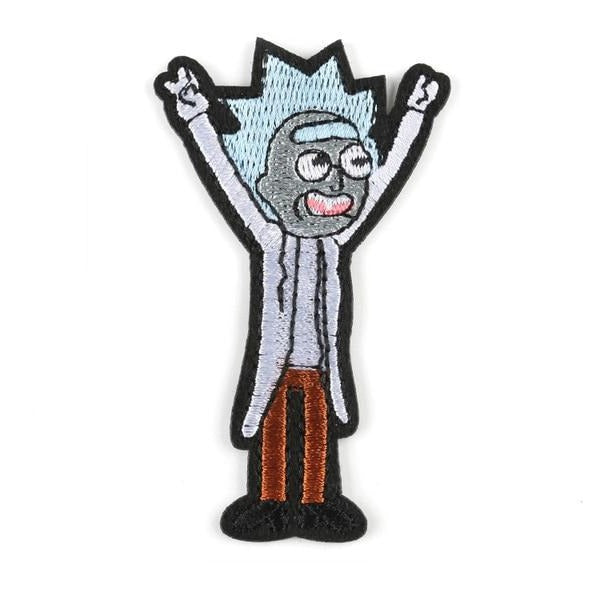 Rick and Morty 'Rick | Rock and Roll' Embroidered Patch