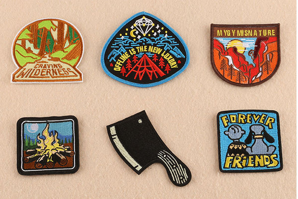 Travel 'Offline Is The New Luxury' Embroidered Patch