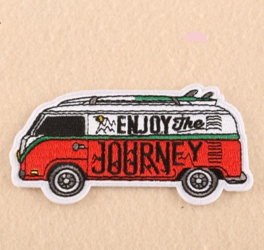 Travel 'Enjoy The Journey' Embroidered Patch