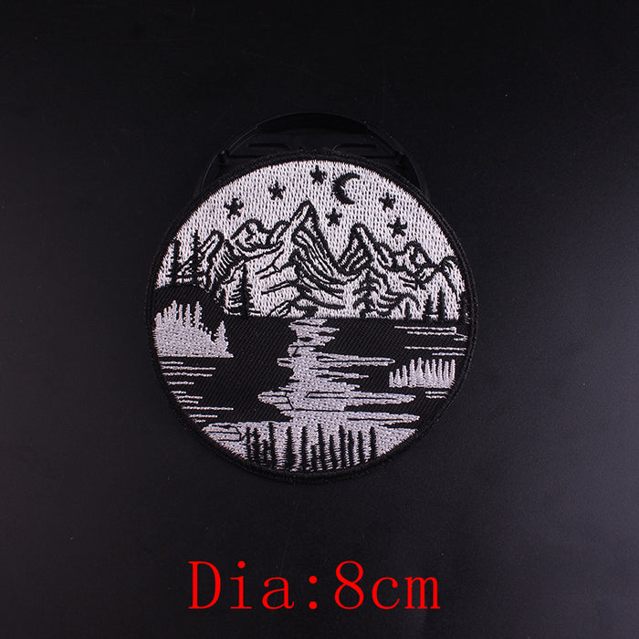 Cool 'Moonlight' Embroidered Patch