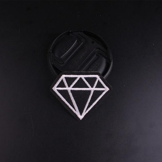 Cool 'Diamond' Embroidered Patch