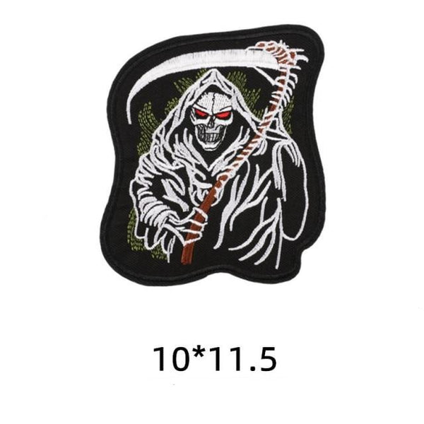 Halloween 'Dream Reaper' Embroidered Patch