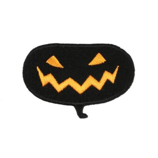 Halloween 'Spooky Pumpkin' Embroidered Patch