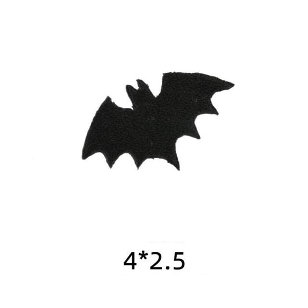 Halloween 'Flying Bat' Embroidered Patch