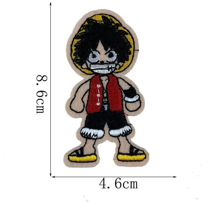 One Piece 'Luffy | Mad' Embroidered Patch