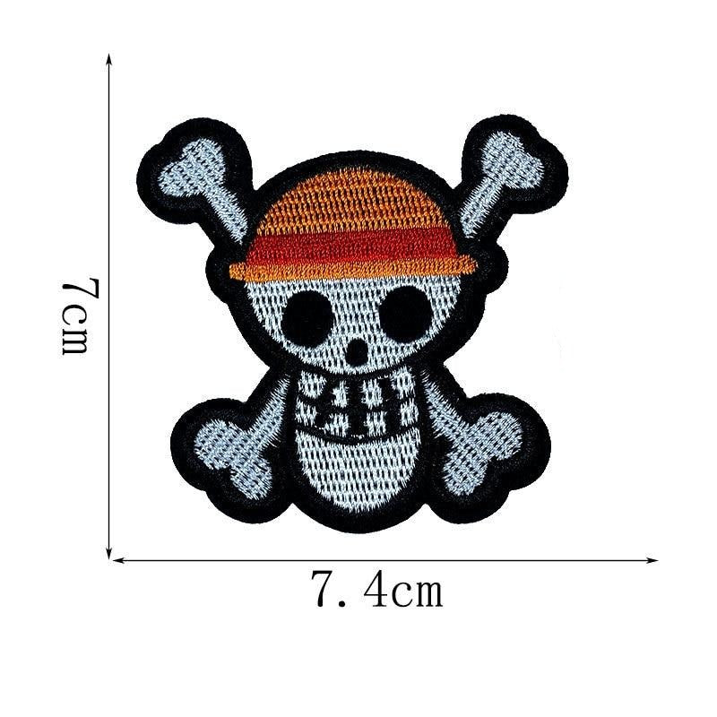 One Piece 'Skull 1.0' Embroidered Patch